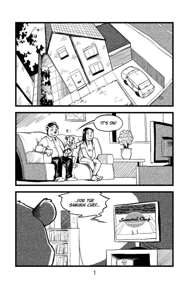 Samurai Chef page 1